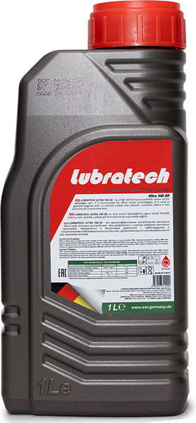 Изображение товара Моторное масло Lubratech Ultra 5W20 (1л)