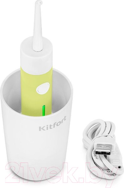 Изображение товара Ирригатор Kitfort KT-2957-2 (белый/фисташковый)