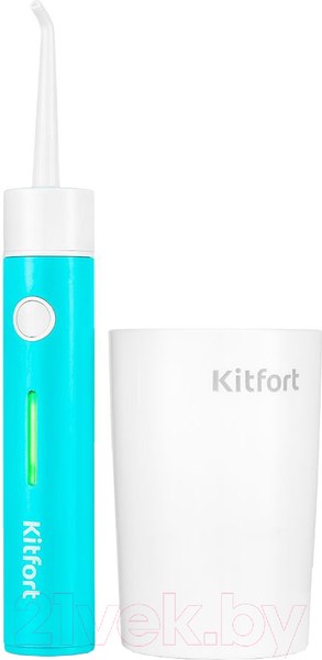 Изображение товара Ирригатор Kitfort KT-2957-3 (белый/бирюзовый)