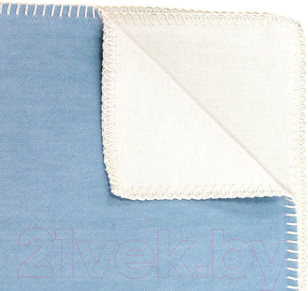 Изображение товара Покрывало для малышей Klippan Cotton 70x90 (голубой)