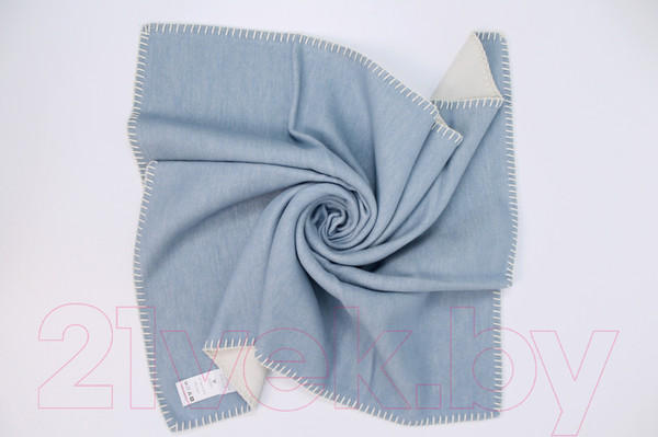 Изображение товара Покрывало для малышей Klippan Cotton 70x90 (голубой)