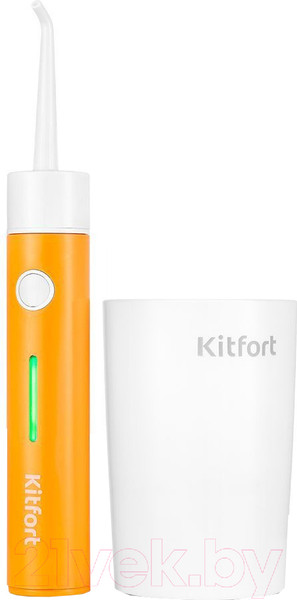 Изображение товара Ирригатор Kitfort KT-2957-4 (белый/оранжевый)