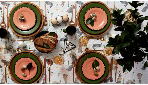 Изображение товара Скатерть Доляна Fluffy Bunnies 180x144 / 5538631