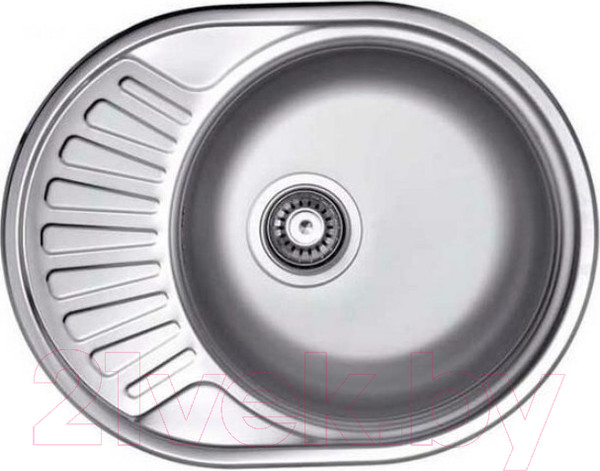 Изображение товара Мойка кухонная КромРус EC 257 RUS (чаша справа)