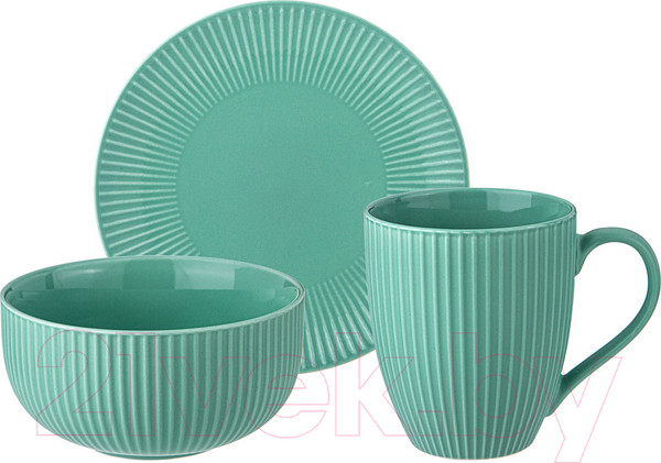 Изображение товара Набор столовой посуды Lefard Trendy / 756-441 (3пр, мятный)