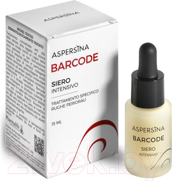 Изображение товара Сыворотка для лица Pharmalife Research Aspersina Barcode Siero Антивозрастная восстанавливающая (15мл)