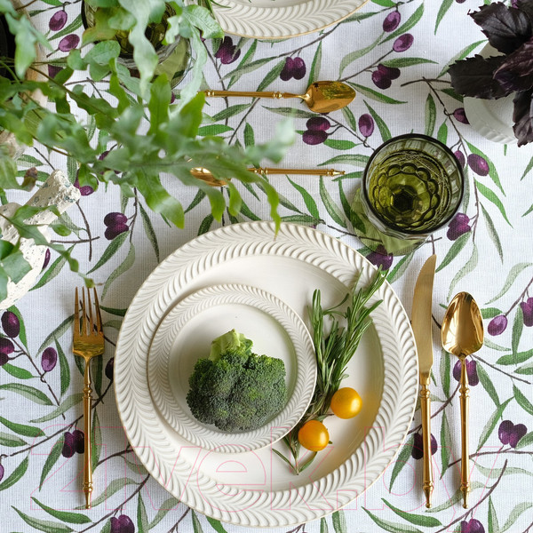 Изображение товара Скатерть Доляна Olives 149x110 / 9215872