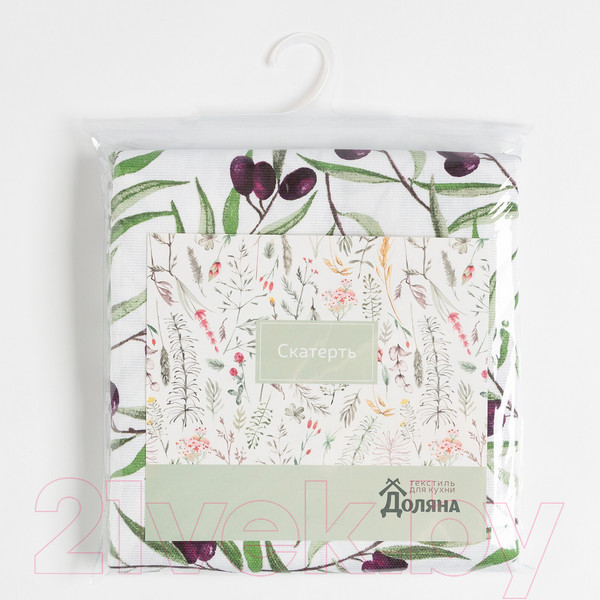 Изображение товара Скатерть Доляна Olives 149x110 / 9215872