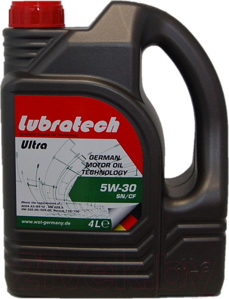 Изображение товара Моторное масло Lubratech Ultra 5W30 (4л)