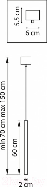 Изображение товара Потолочный светильник Lightstar Tubo 747347