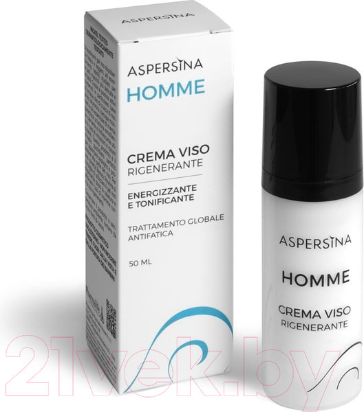 Изображение товара Крем для лица Pharmalife Research Aspersina Homme Crema Viso Регенерирующий восстанавливающий (50мл)
