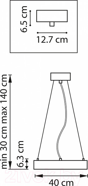 Изображение товара Потолочный светильник Lightstar Saturno 748017