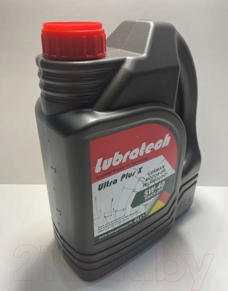 Изображение товара Моторное масло Lubratech Ultra Plus X 5W40 (4л)