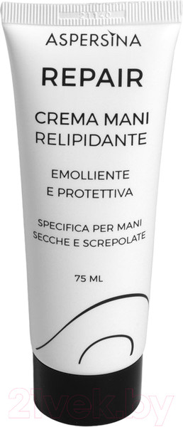 Изображение товара Крем для рук Pharmalife Research Aspersina Repair Crema Mani Восстанавливающий питательный (75мл)