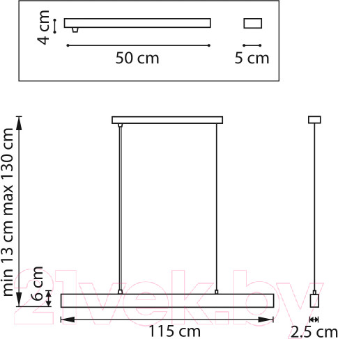 Изображение товара Потолочный светильник Lightstar Saturno 748303