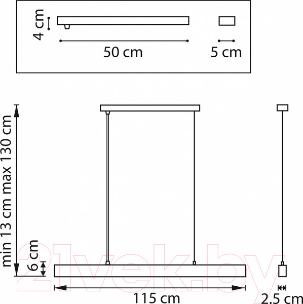 Изображение товара Потолочный светильник Lightstar Saturno 748353