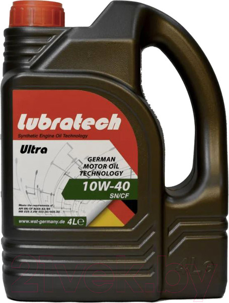 Изображение товара Моторное масло Lubratech Ultra 10W40 (4л)