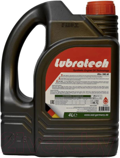 Изображение товара Моторное масло Lubratech Ultra 10W40 (4л)
