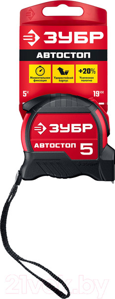 Изображение товара Рулетка Зубр 34052-08-25