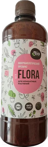 Изображение товара Удобрение Bio-Probiotic Flora для комнатных растений (0.5л)