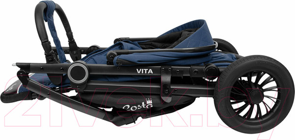 Изображение товара Детская прогулочная коляска Costa Vita / VT-12 (сапфир)