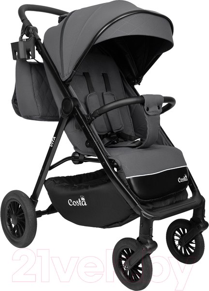 Изображение товара Детская прогулочная коляска Costa Vita / VT-6 (графит)