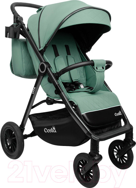 Изображение товара Детская прогулочная коляска Costa Vita / VT-10 (зеленый)