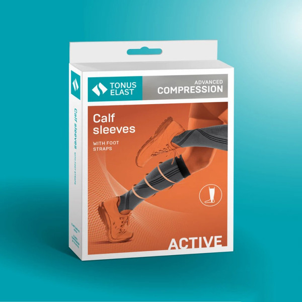 Изображение товара Гольфы компрессионные Tonus Elast ActivLine 0408-02 1кк Рост 2 Р2 (серый/черный)