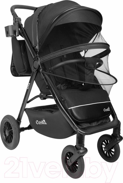 Изображение товара Детская прогулочная коляска Costa Vita / VT-5 (черный)