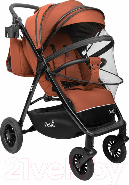 Изображение товара Детская прогулочная коляска Costa Vita / VT-8 (терракот)