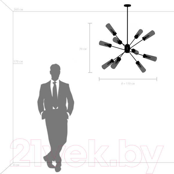 Изображение товара Люстра Lightstar Crotone 690103