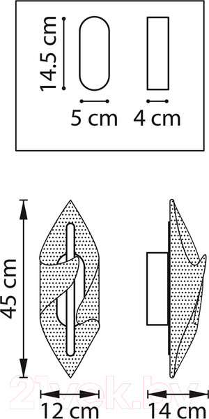 Изображение товара Бра Lightstar Varese 731653