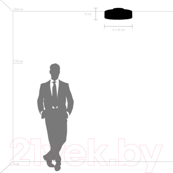 Изображение товара Потолочный светильник Lightstar Faraone 701021