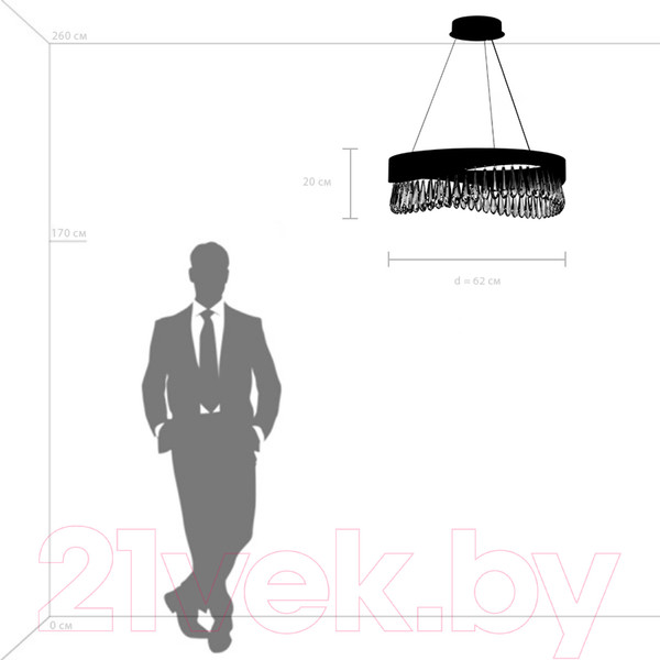 Изображение товара Люстра Lightstar Helio 703163