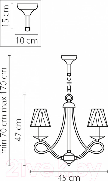 Изображение товара Люстра Lightstar Riccio 705032