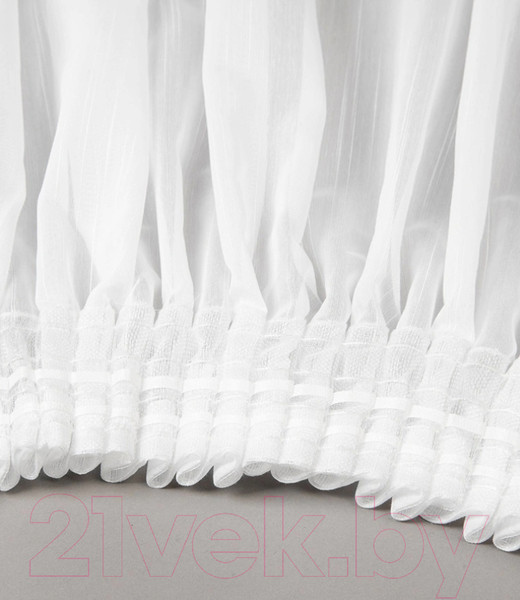 Изображение товара Гардина LEGRAND Кристи 300x280 с утяжелителем / 58128663 (белый)