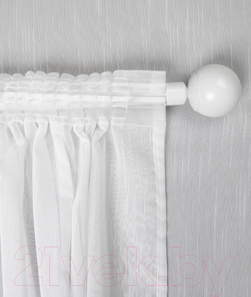 Изображение товара Гардина LEGRAND Кристи 300x280 с утяжелителем / 58128663 (белый)