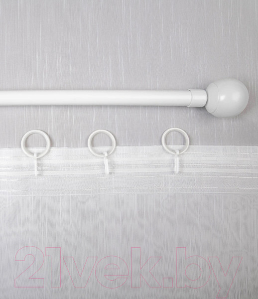 Изображение товара Гардина LEGRAND Кристи 300x280 с утяжелителем / 58128663 (белый)