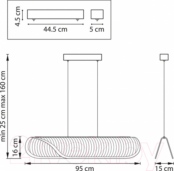 Изображение товара Потолочный светильник Lightstar Varese 731413