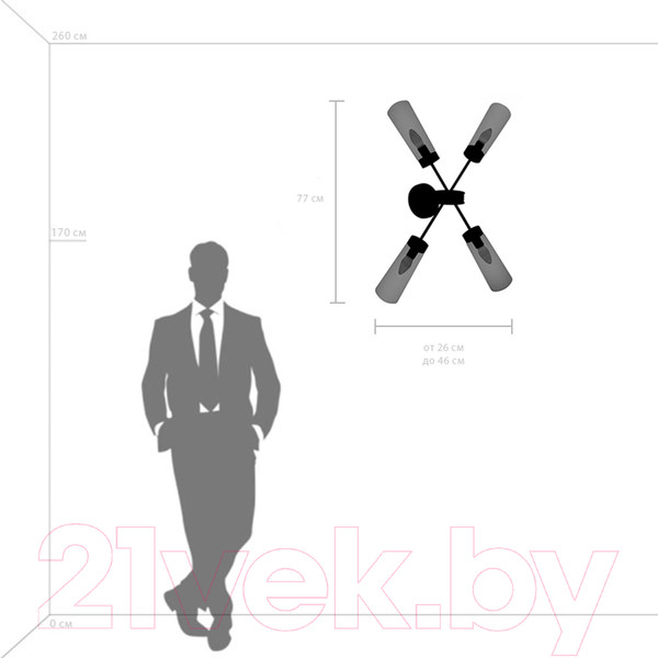 Изображение товара Светильник Lightstar Crotone 690643