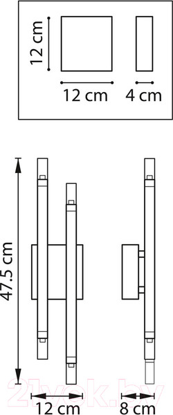Изображение товара Бра Lightstar Iris 734647