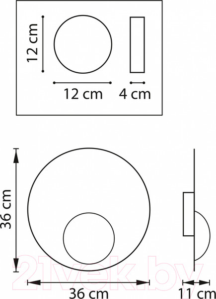 Изображение товара Бра Lightstar Emisfero 737237