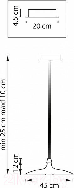 Изображение товара Потолочный светильник Lightstar Emisfero 737427