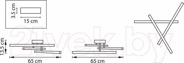 Изображение товара Люстра Lightstar Palla 739013