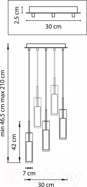Изображение товара Люстра Lightstar Cilino 756052