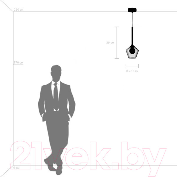 Изображение товара Потолочный светильник Lightstar Vetro 801201