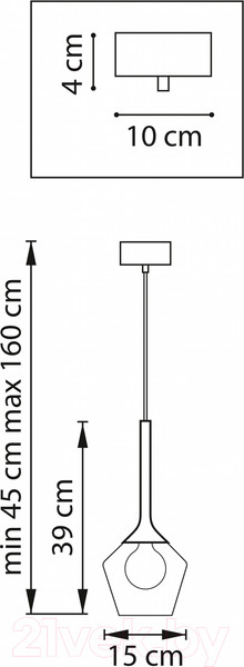 Изображение товара Потолочный светильник Lightstar Vetro 801201