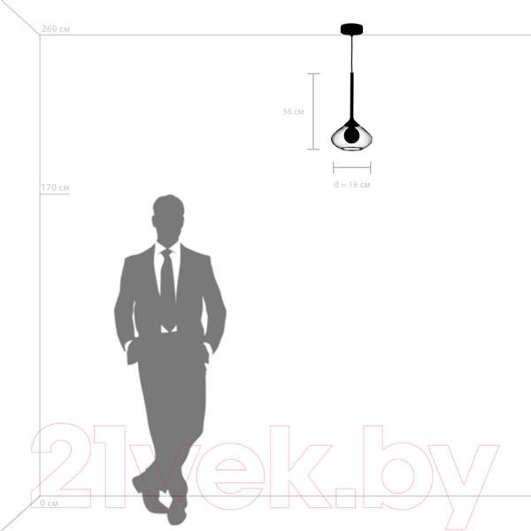 Изображение товара Потолочный светильник Lightstar Vetro 801203