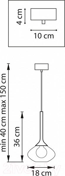 Изображение товара Потолочный светильник Lightstar Vetro 801203