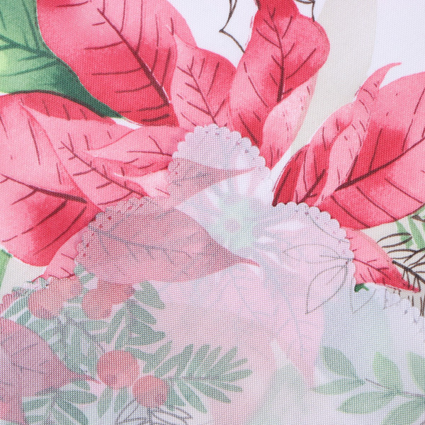 Изображение товара Скатерть Доляна Рождественский букет 110x145 / 9580635